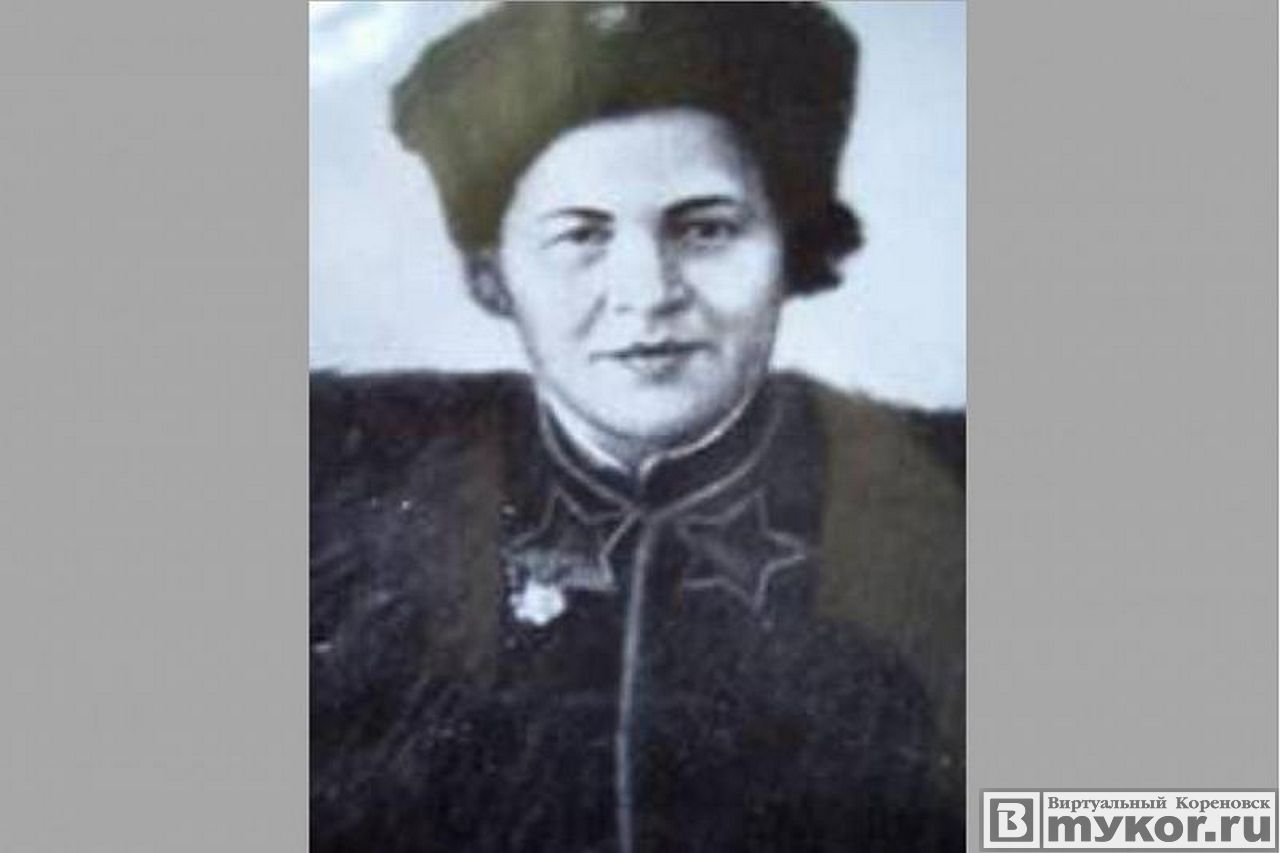 Казачка Софья Даниловна Беленец из Кореновского района воевала с июня 1942 года в составе медико-санитарного эскадрона
