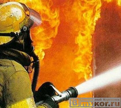 В пожаре по ул.Кузнецова в Кореновске сгорел дом старьёвщика