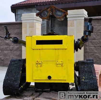 Благодаря местному умельцу в Кореновске появился свой Wall-E (Валли)