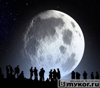 В ночь с 27 на 28 июля 2018 года жители Кореновска наблюдали самое продолжительное за 100 лет лунное затмение