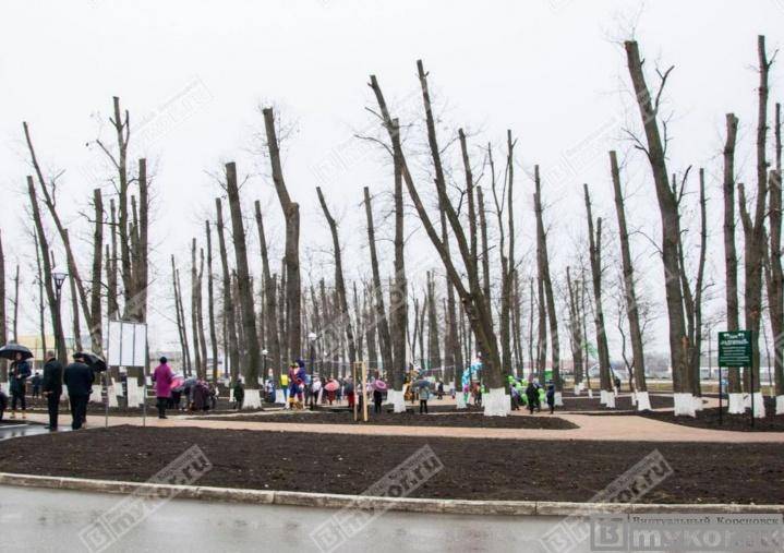 Новый парк "Радужный" в Кореновске обошёлся бюджету в 13 миллионов рублей
