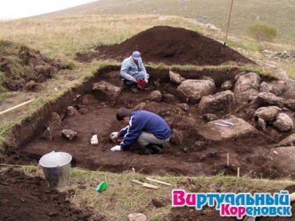 В Кореновском районе археологи обнаружили могилы сарматов