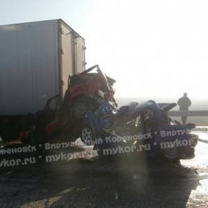 Житель Кореновска погиб в автоаварии на трассе М-4 "Дон" из-за тумана