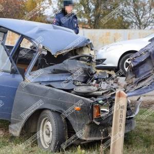 Страшная авария на ул.Пурыхина в Кореновске 7 ноября 2015 года унесла жизнь 1 человека, 2 человека пострадали