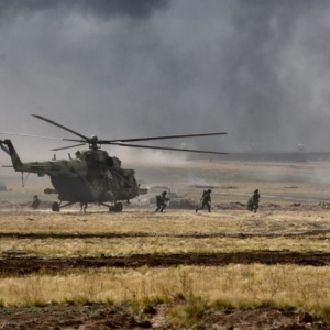 Кореновские вертолётчики приняли активное участие в армейских учениях "Центр- 2019"
