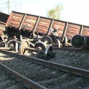 На станции Кореновской 22 сентября 2013 года с рельсов сошли три вагона