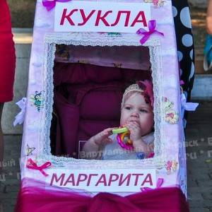 Парад колясок на День города и района 16 августа 2014 года в Кореновске. Фотоотчёт