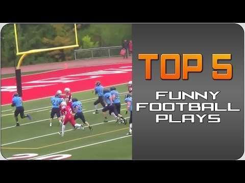 #Top5 Funny Football Plays | JukinVideo Top Five