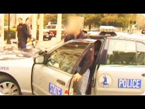 Cop Car Hits Skateboarder | HILARIOUS Reaction