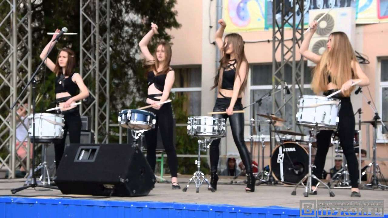 Рок-концерт 16 мая 2015 года на центральной площади. Шоу-группа "Рикошет". Кореновск