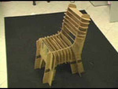 Crazy Cardboard Chair!