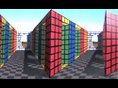 Rubiks Cube Poster Illusion!