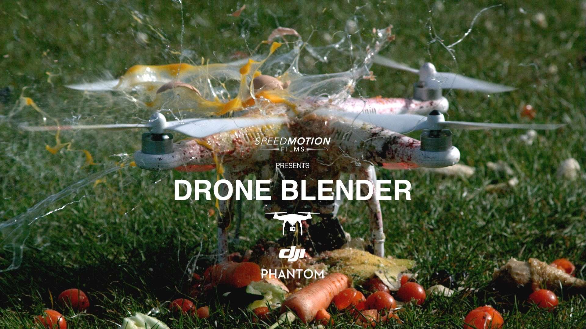 Что будет, если использовать дрон в качестве блендера. Drone Blender