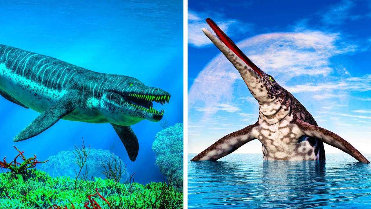 10 Самых Больших Морских Динозавров, Которые Когда-Либо Существовали