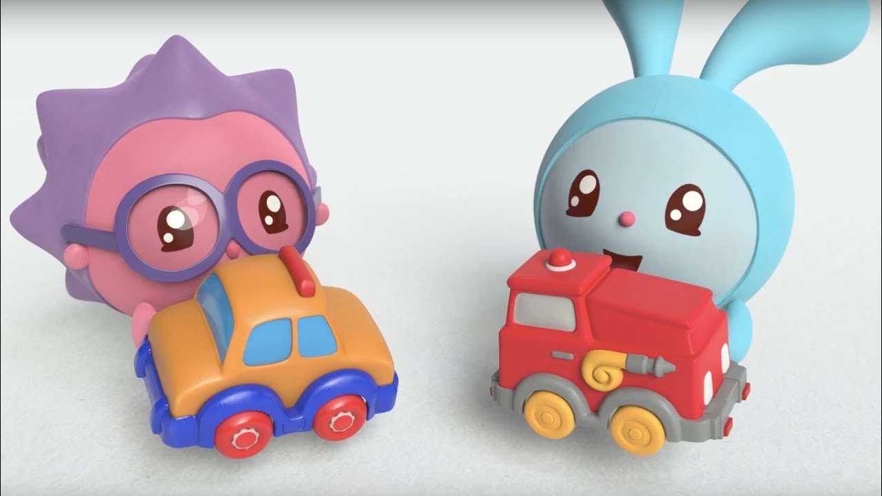 Малышарики - Машинка (12  серия) | Развивающие мультфильмы для самых маленьких 1,2,3,4 года