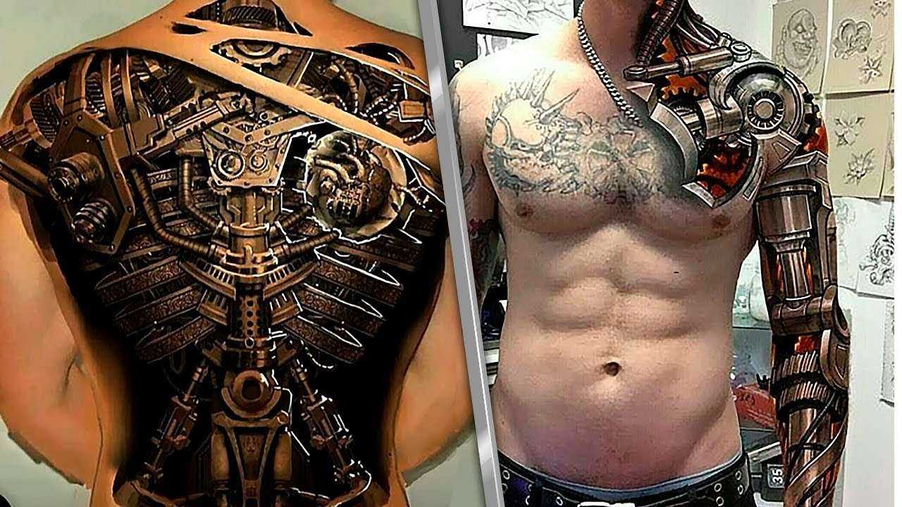 Невероятные 3D Татуировки, Вы Должны Это Видеть!