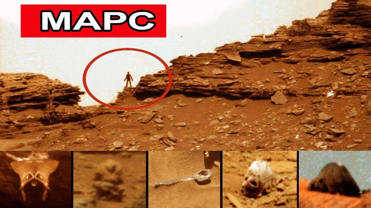 Новости с Марса: на Марсе водятся всякие странности и возможно даже разумные.