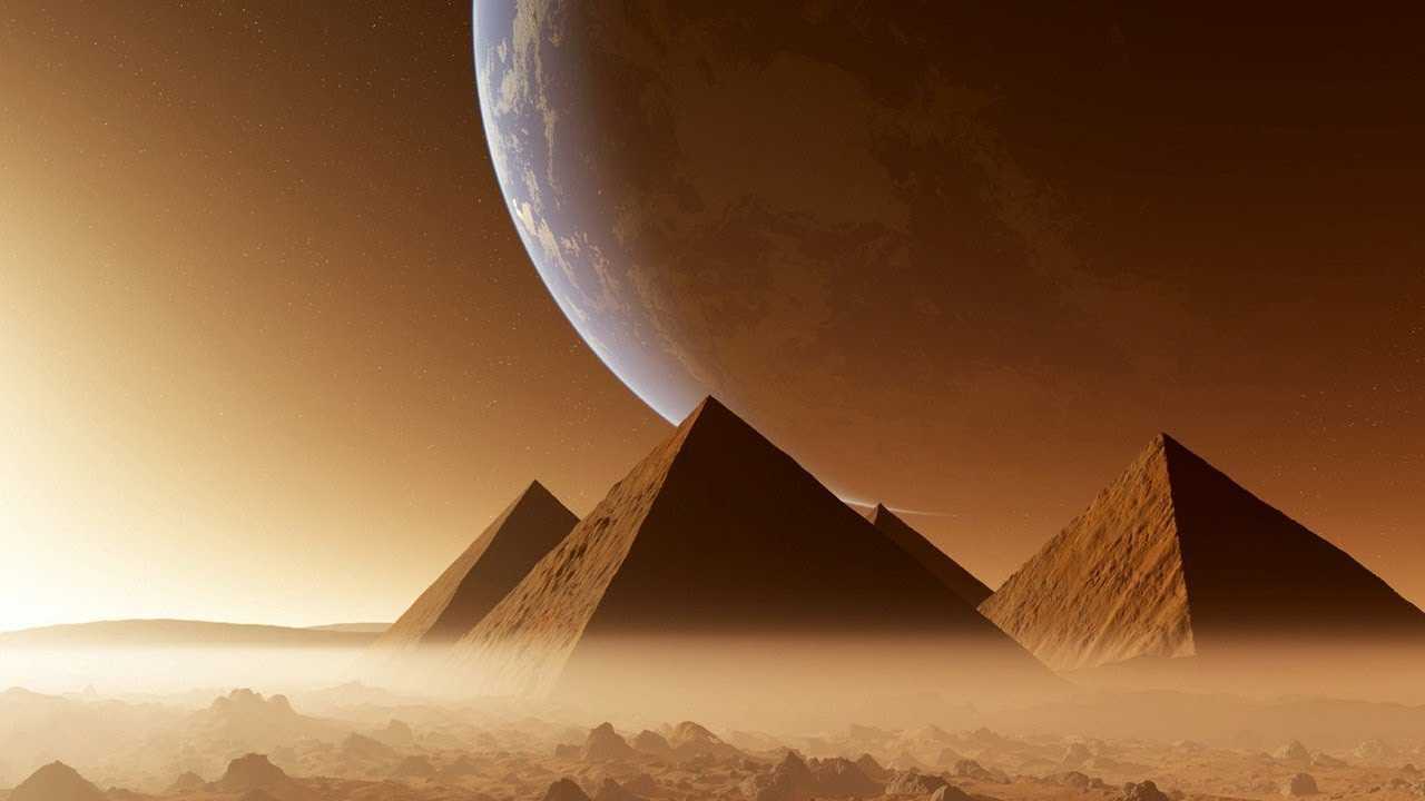 Во как! Альтернативная гипотеза: Атланты или марсиане построили египетские пирамиды.