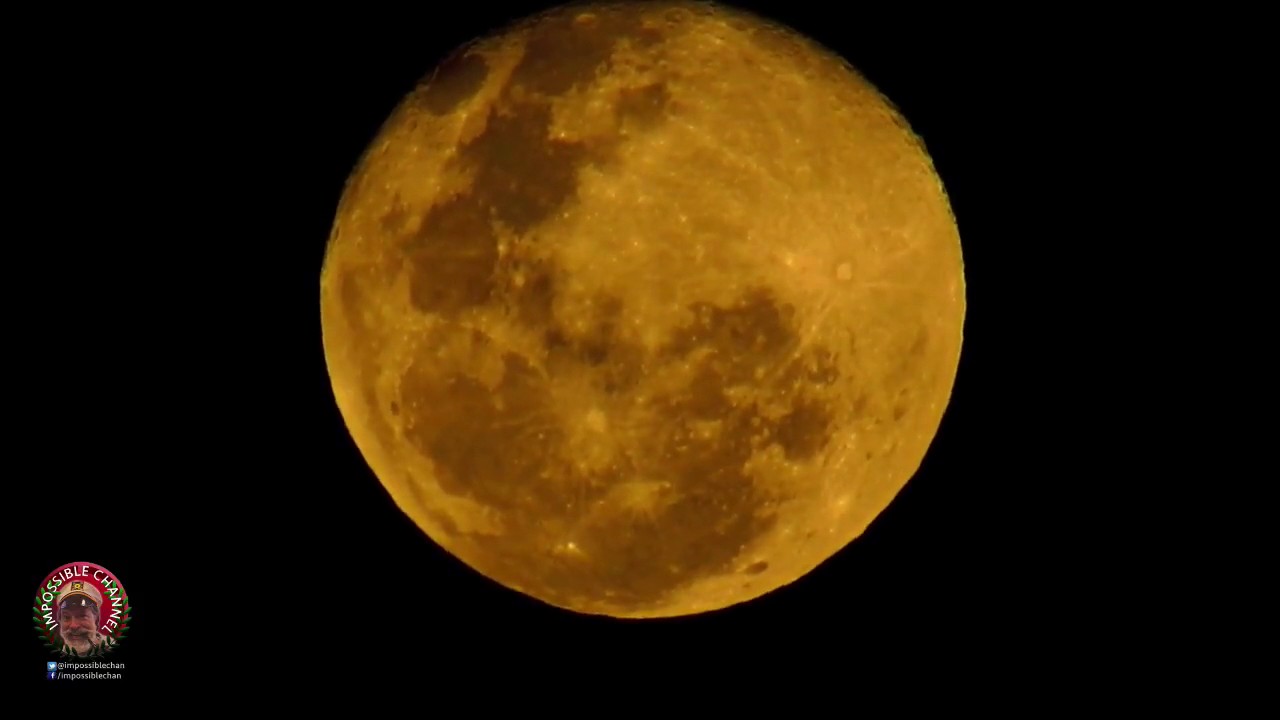Strawberry Moon June 10th 2017 Raw Footage