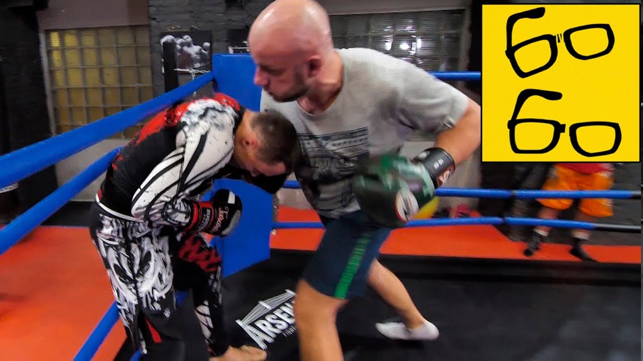 Артем Тарасов против Шталя — спарринг по боксу и борьба в партере! Тренировка по боксу для бойца MMA