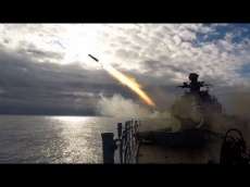 «Североморск» атаковал «противника» в Баренцевом море