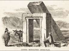 Иллюстрации руин цивилизации Инков из книги 1877 года.