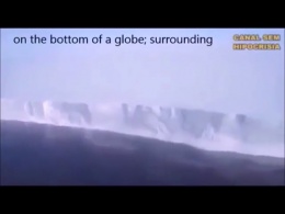 Стена в Антарктиде поражает! Плоская Земля